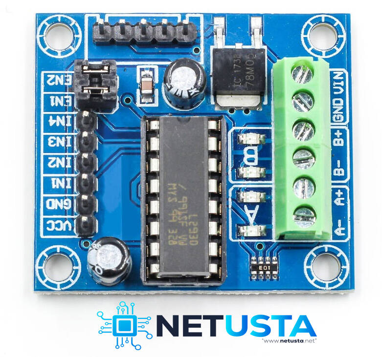 Arduino ile L293D Motor Sürücü Kartı Kullanımı 1 Arduino ile L293D Motor Sürücü Kartı Kullanımı