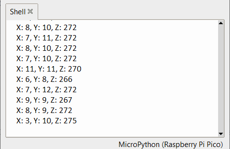 Raspberry Pi Pico ile ADXL345 İvme Ölçerin Arayüzlenmesi